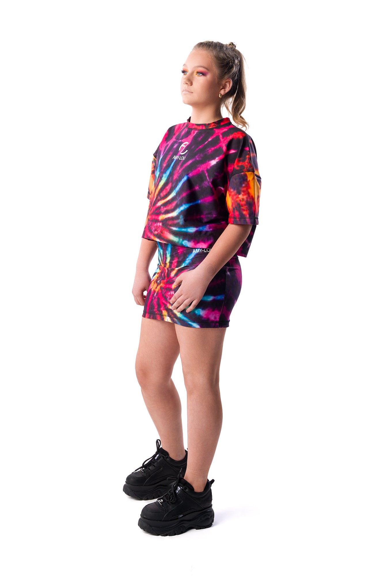 Tie-Dye Cropped T-Shirt