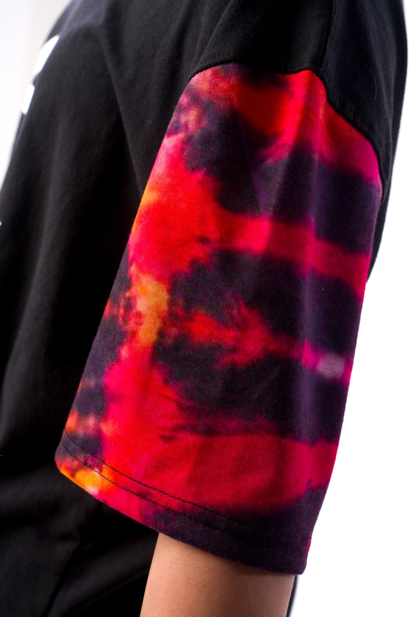 Oversized T-Shirt/Tie Dye Sleeves