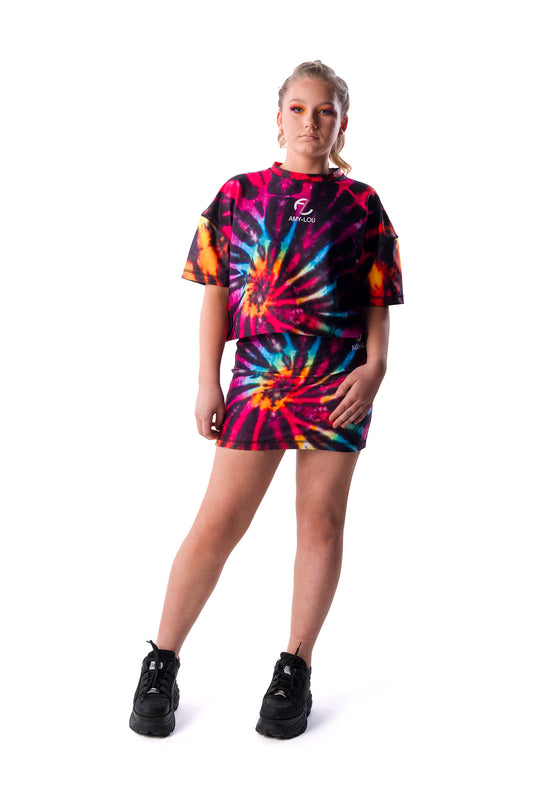 Tie-Dye Cropped T-Shirt