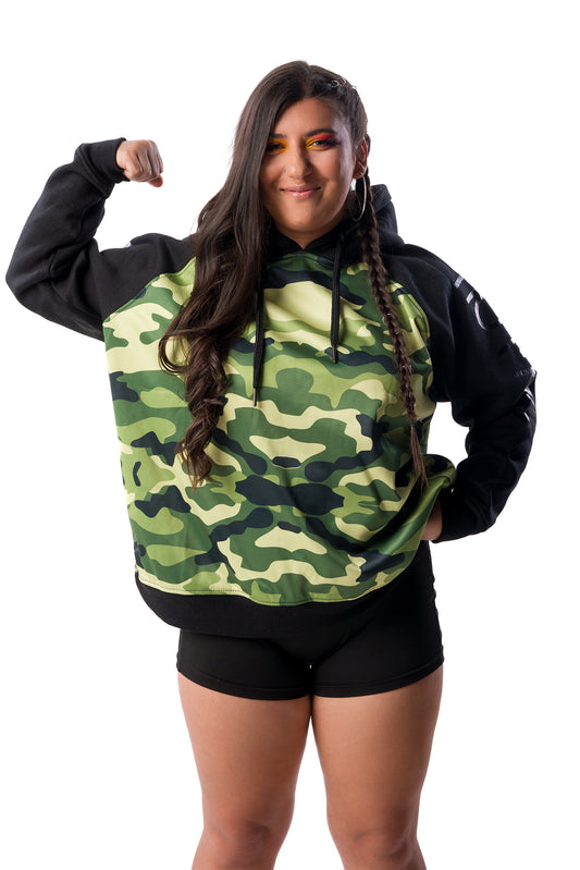 Camo Oversized Hoodie