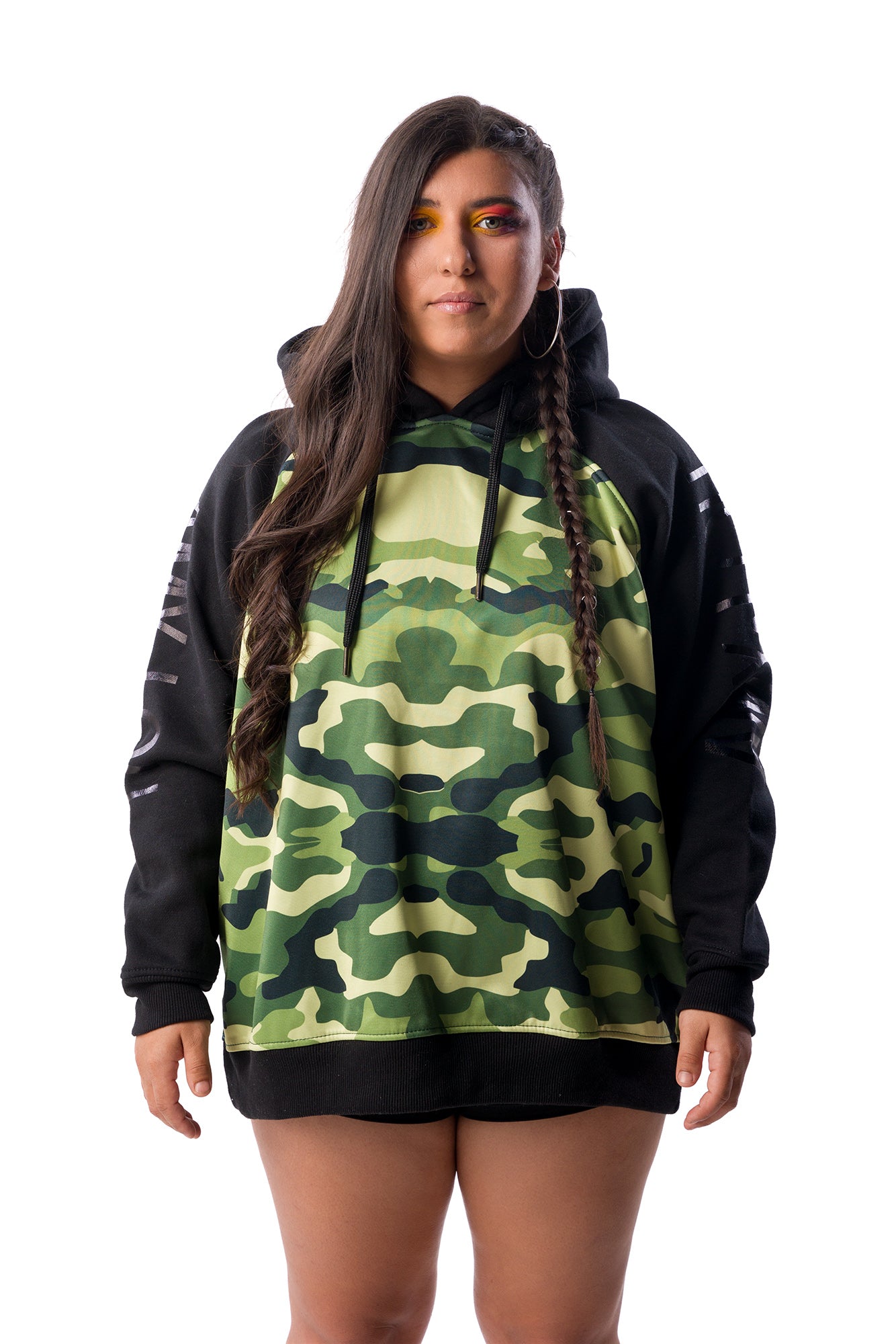 Camo Oversized Hoodie