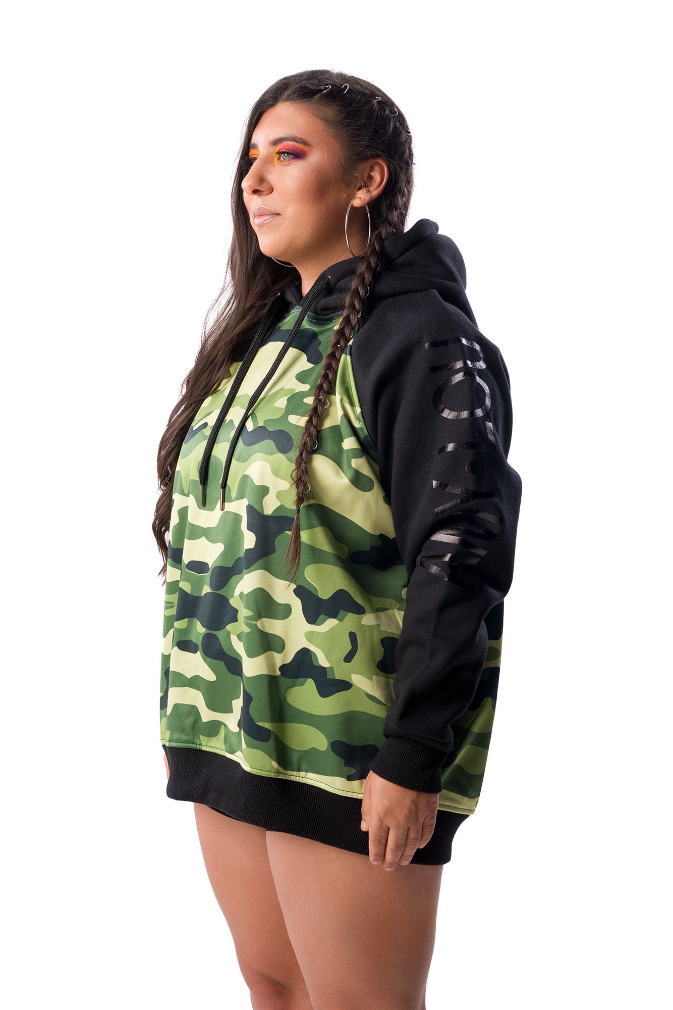 Camo Oversized Hoodie