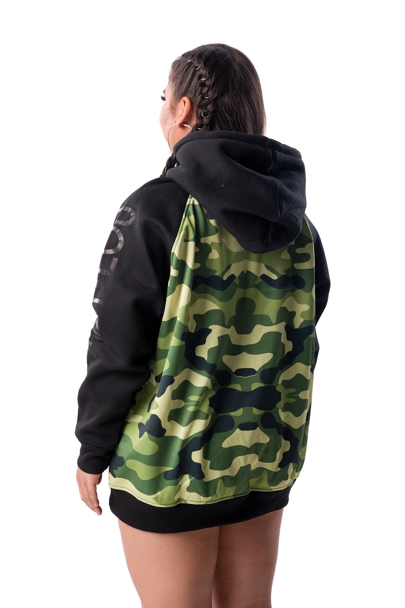 Camo Oversized Hoodie