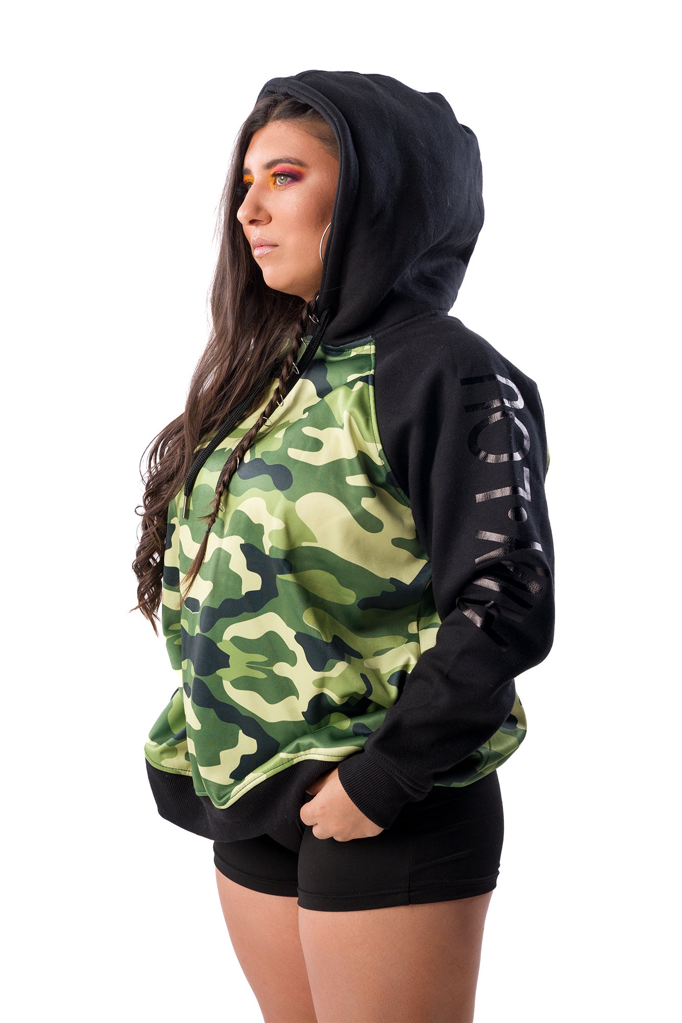 Camo Oversized Hoodie